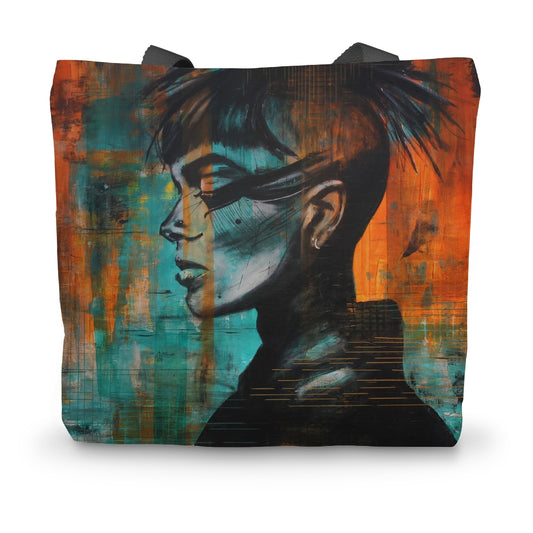 No Crown Needed 01 | Stylised Portraits | Canvas Tote Bag