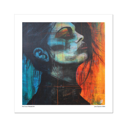 No Crown Needed 04 | Stylised Portraits | Fine Art Print | Unframed