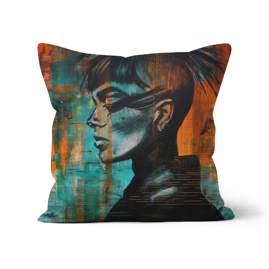 No Crown Needed 01 | Stylised Portraits | Cushion