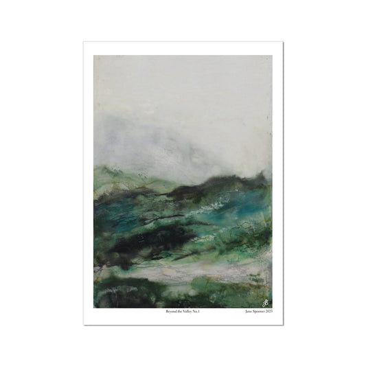 Beyond the Valley No.1  | Landscape | Fine Art Print | Unframed - Jane Spooner Artist