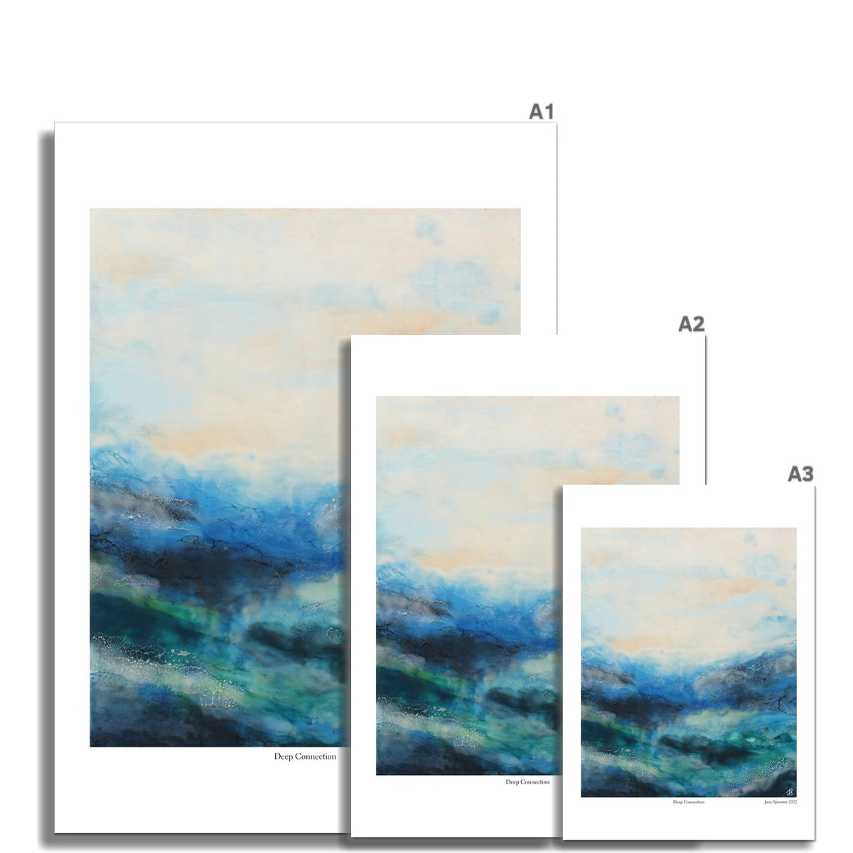 Deep Connection | Fine Art Print | Unframed - Jane Spooner Artist