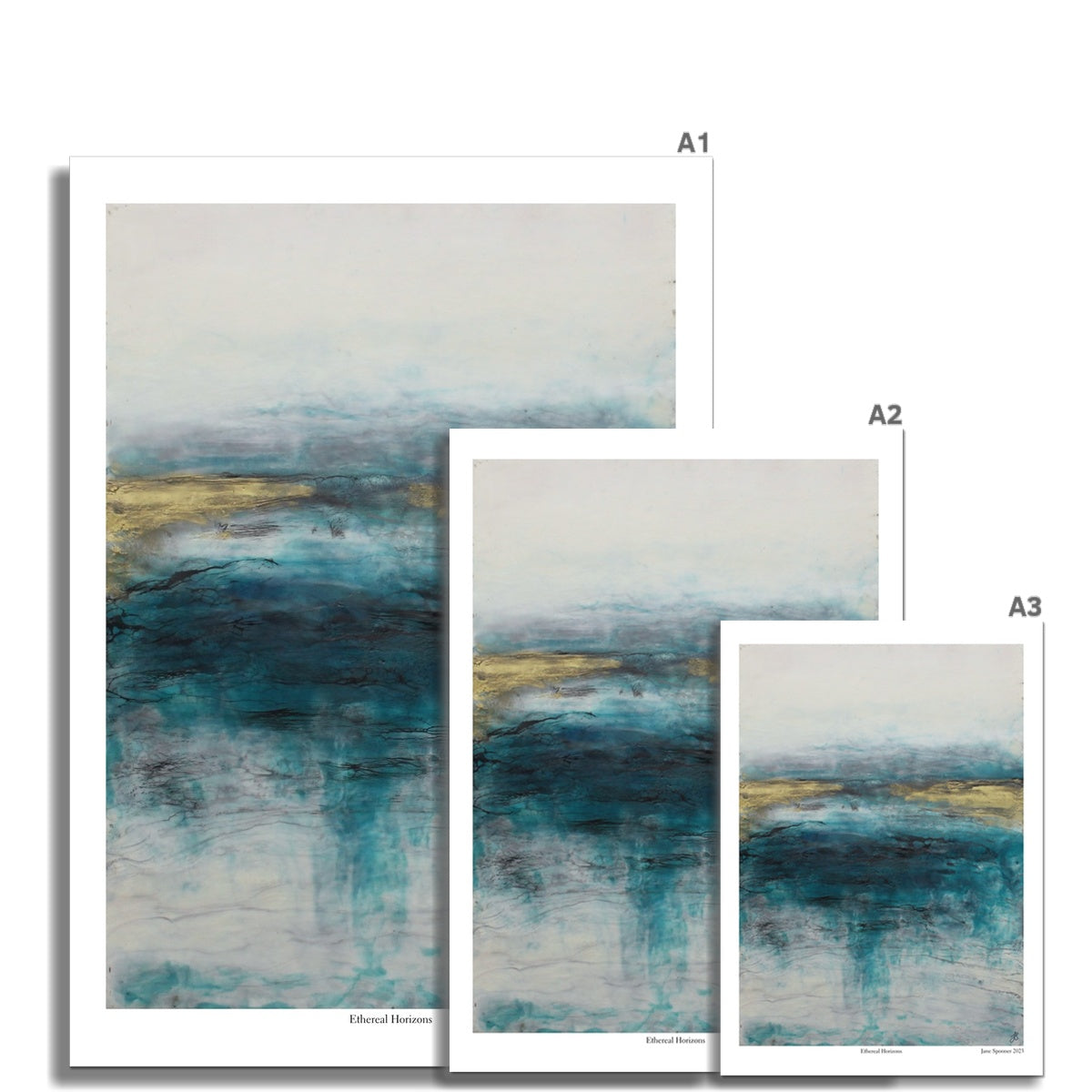 Ethereal Horizons | Landscape | Fine Art Print | Unframed - Jane Spooner Artist