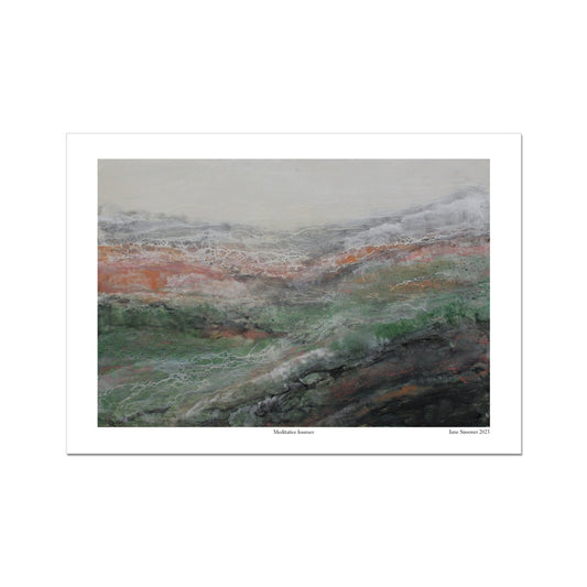 Meditative Journey | Landscape | Fine Art Print | Unframed - Jane Spooner Artist