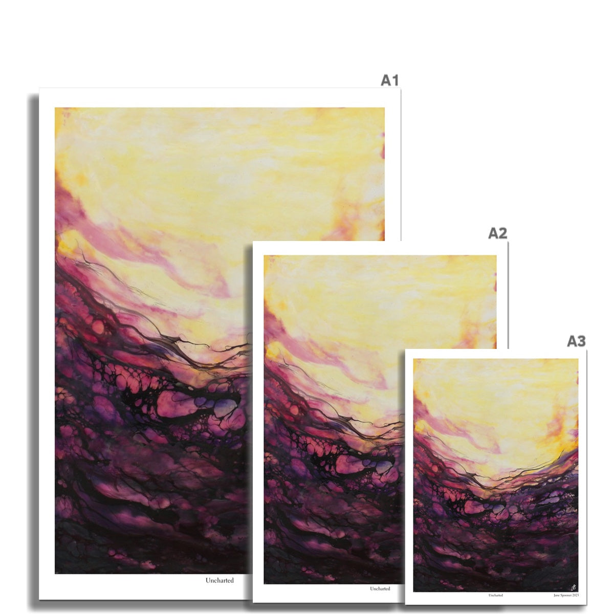 Uncharted | Landscape | Fine Art Print | Unframed - Jane Spooner Artist