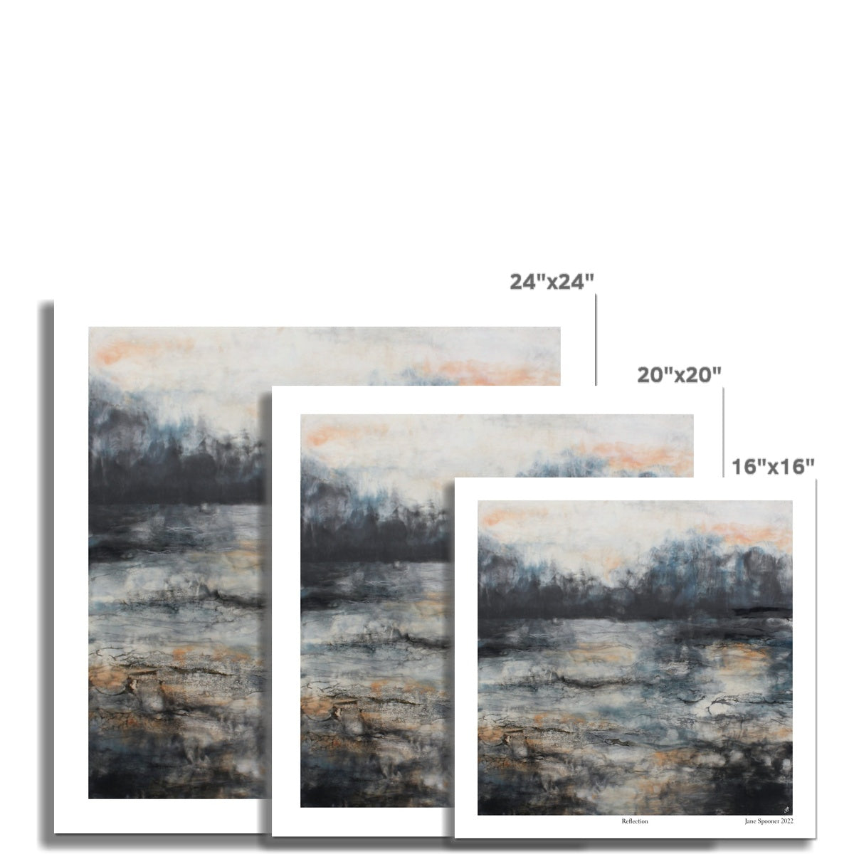 Reflection | Landscape | Fine Art Print | Unframed - Jane Spooner Artist