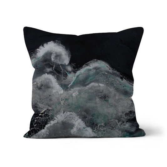 Rush  | Seascape | Cushion - Jane Spooner Artist
