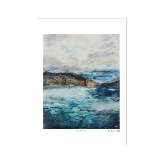 After The Storm | Seascape | Fine Art Print | Unframed - Jane Spooner Artist