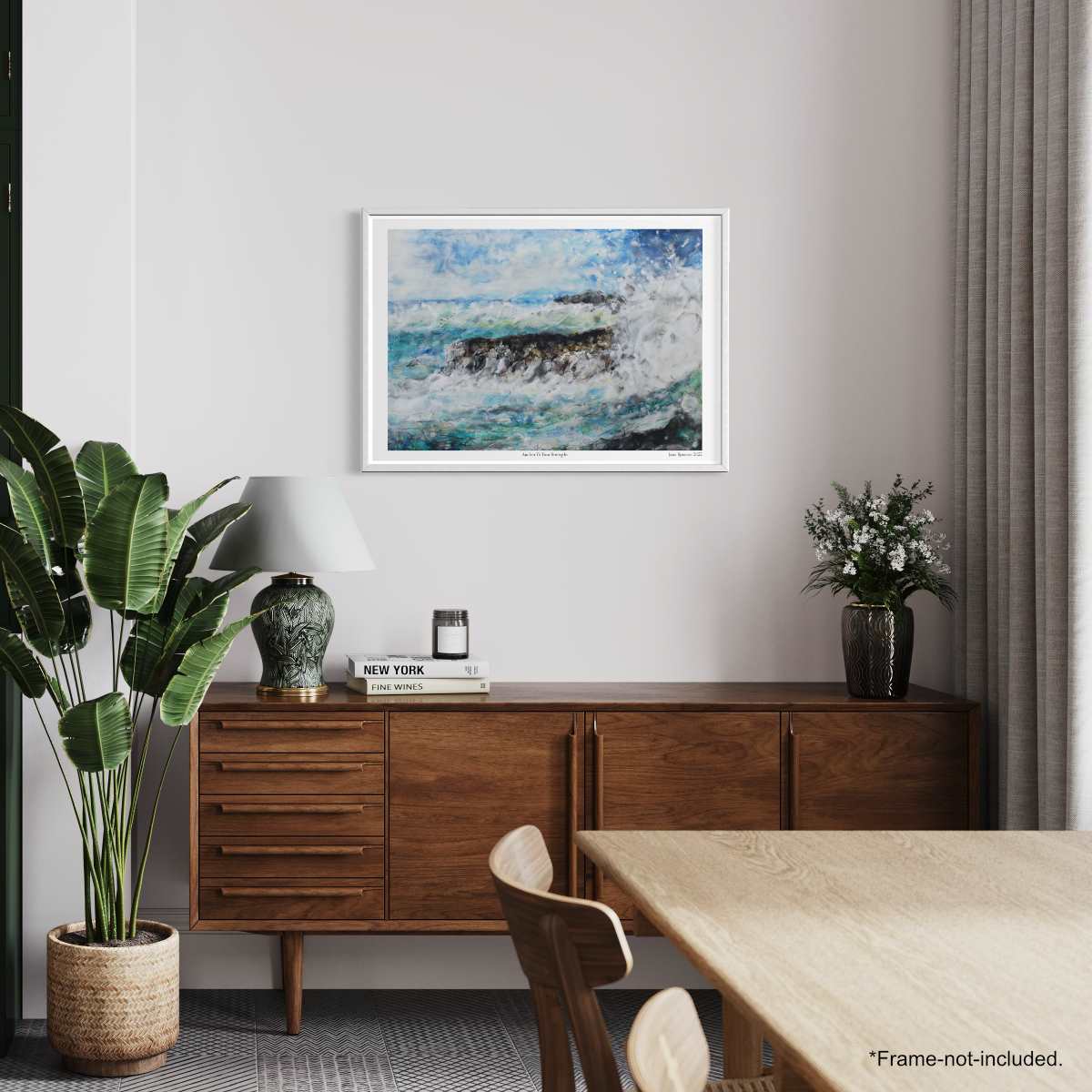 Anchor To Your Strengths | Seascape | Fine Art Print | Unframed - Jane Spooner Artist