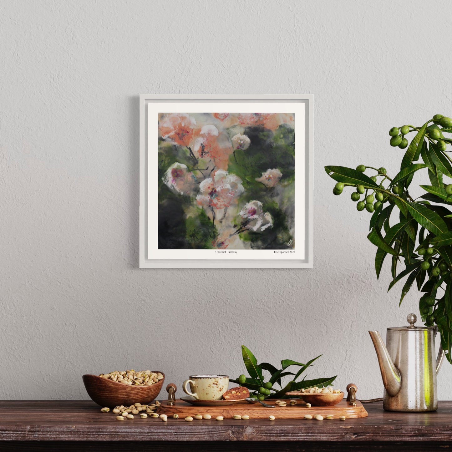 Universal Harmony | Floral | Fine Art Print | Unframed - Jane Spooner Artist