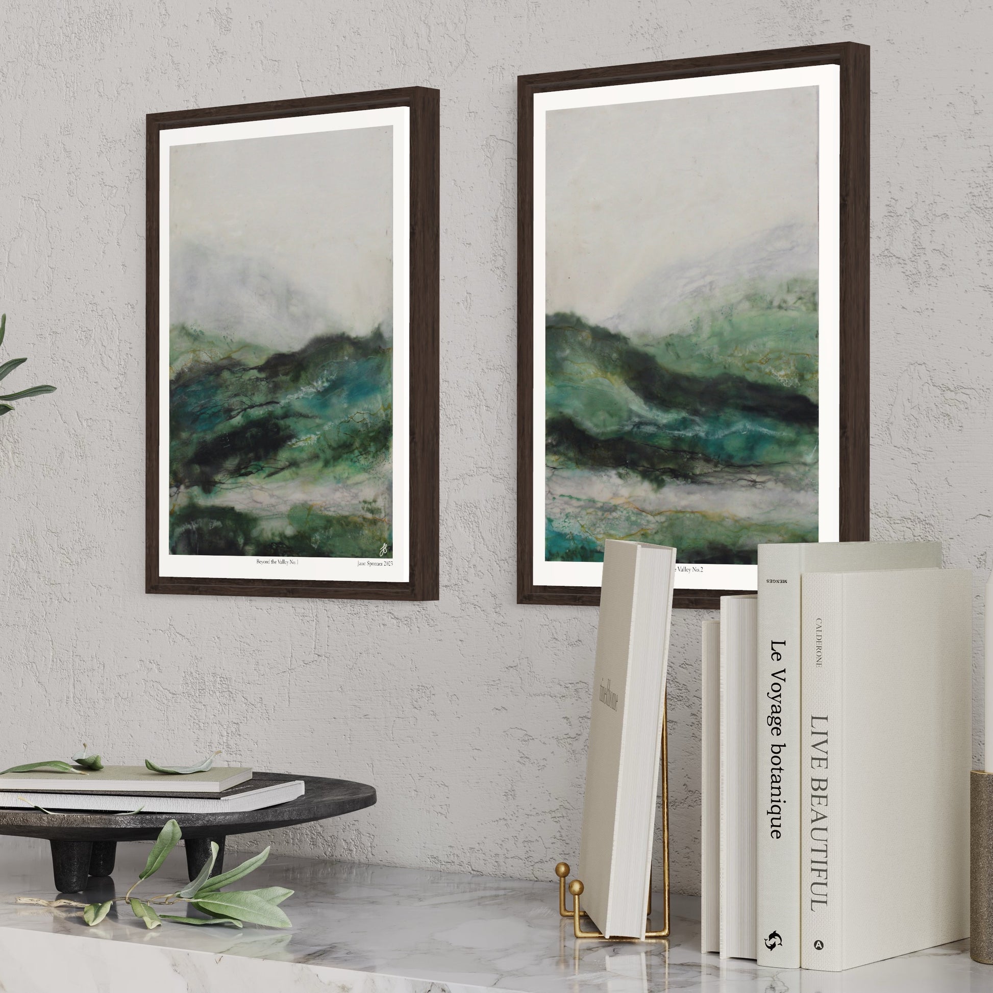 Beyond the Valley No.2 | Landscape | Fine Art Print | Unframed - Jane Spooner Artist