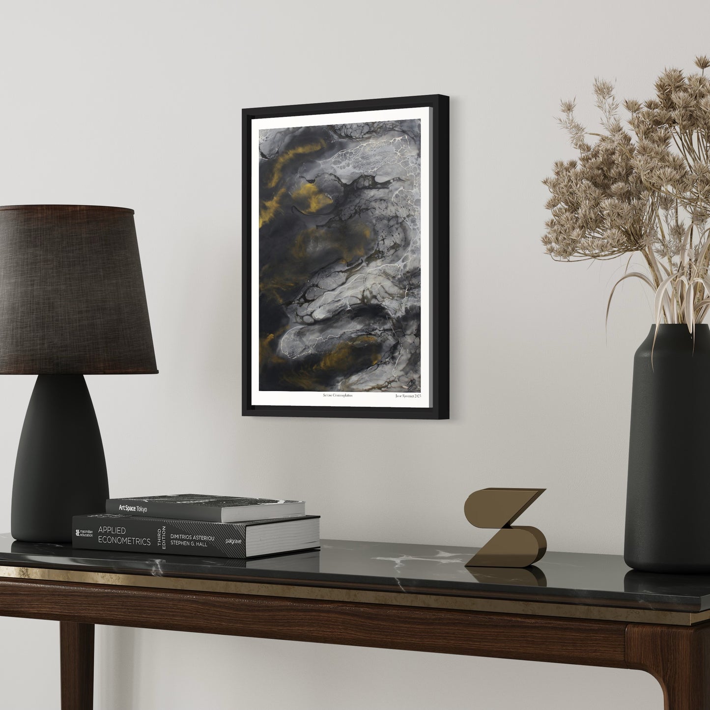 Serene Contemplation | Abstract | Fine Art Print | Unframed