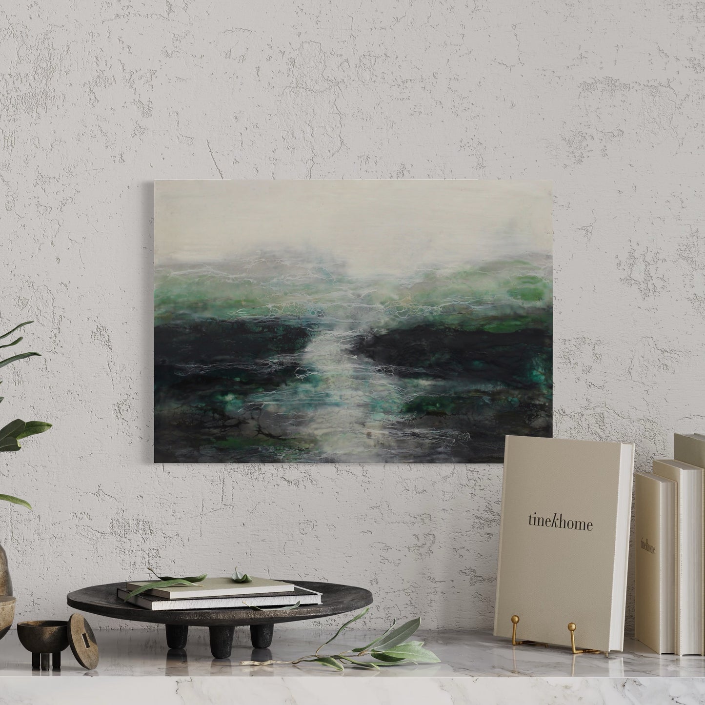 Awakening | Landscape | Original Encaustic Painting | Unframed