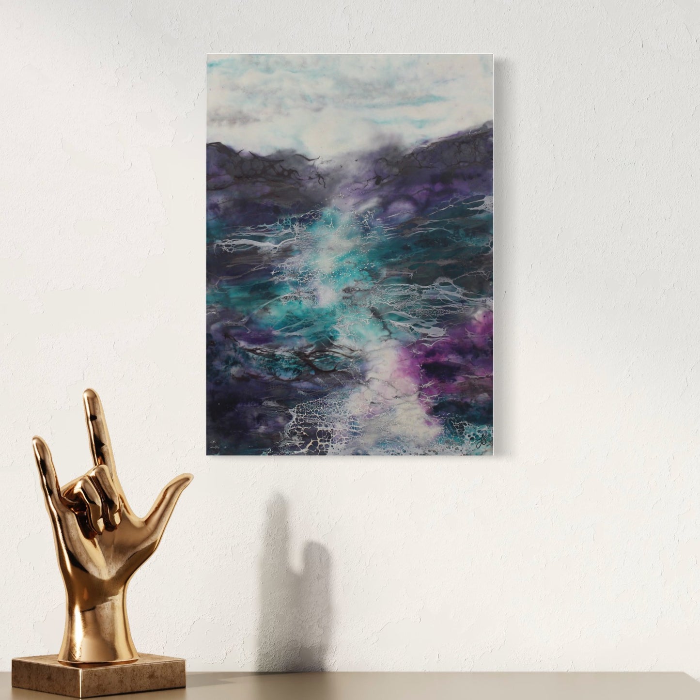 Moody Musings | Landscape | Original Painting | Unframed