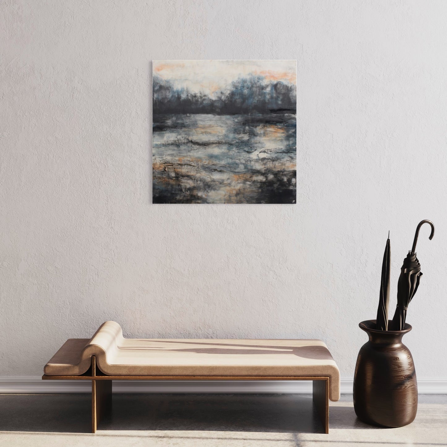 Reflection | Landscape | Original Painting | Unframed