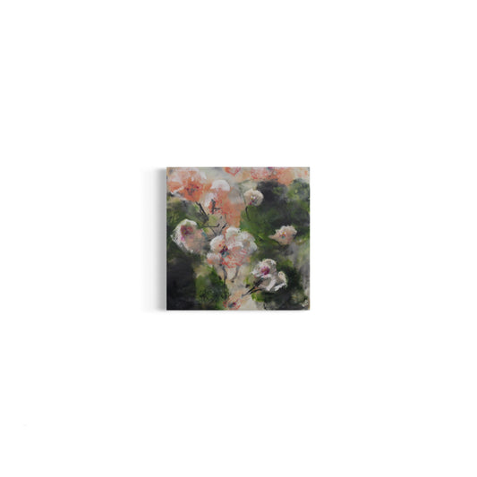 Universal Harmony | Floral | Original Encaustic Painting | Unframed