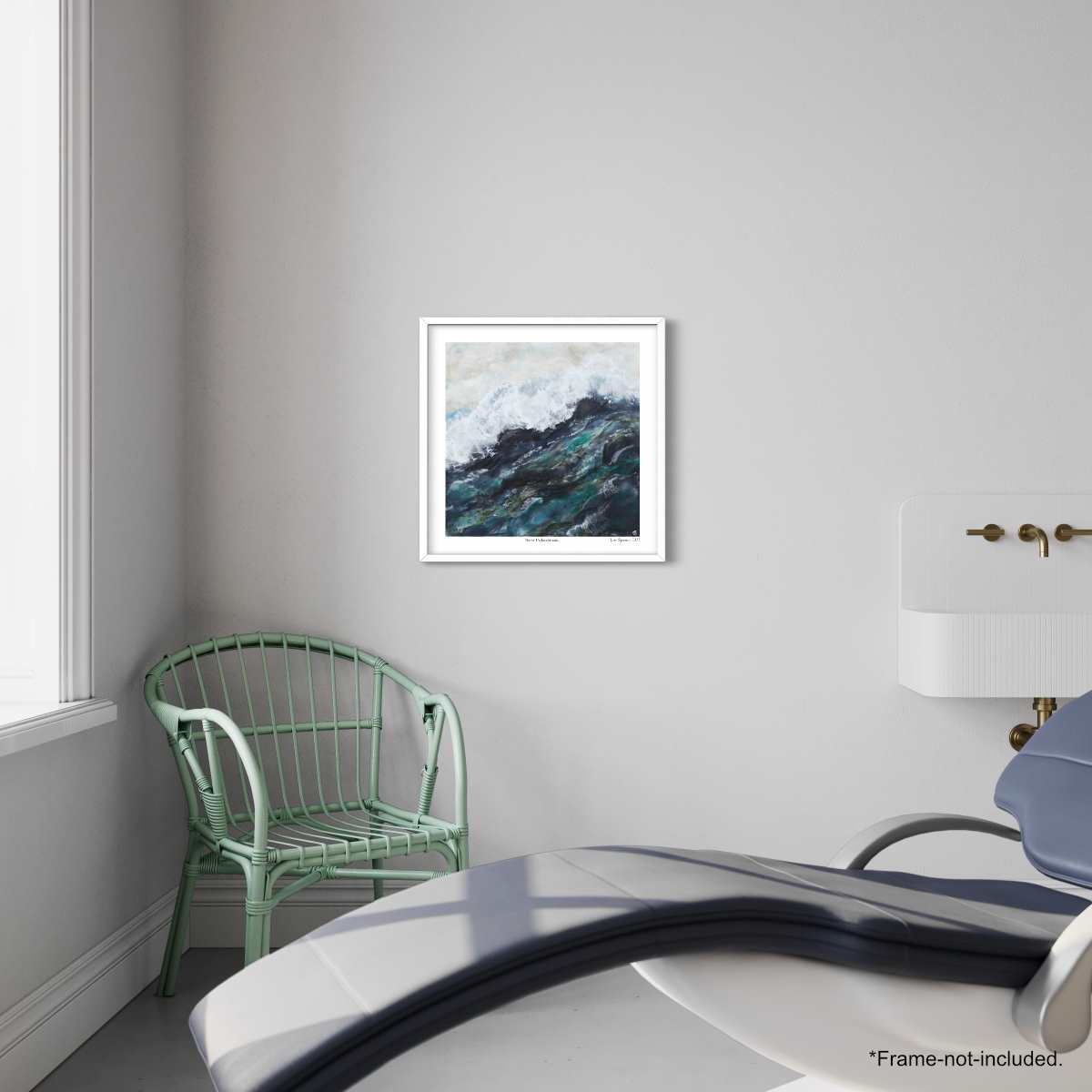 Never Underestimate | Seascape | Fine Art Print | Unframed - Jane Spooner Artist