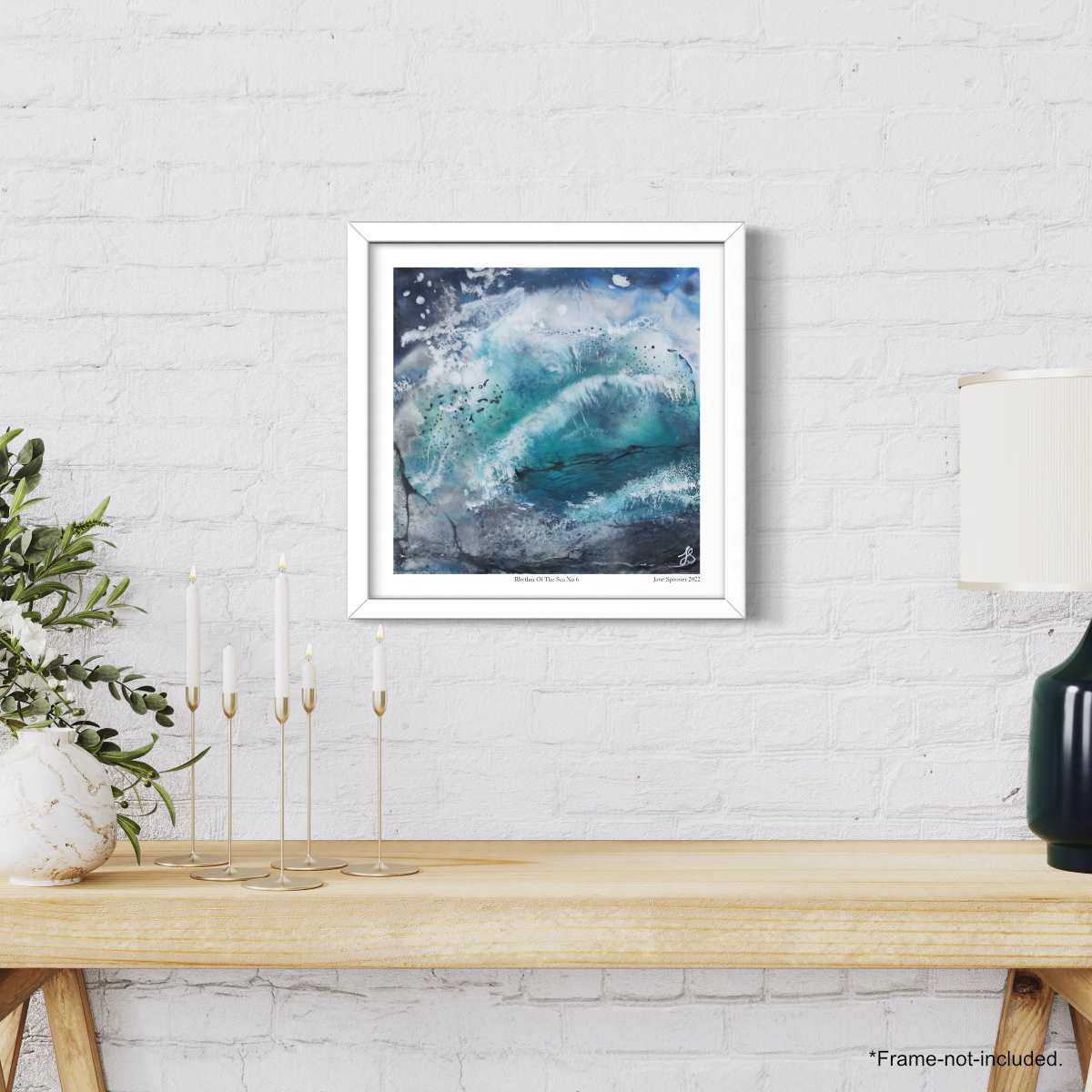 Rhythm Of The Sea No.6 | Seascape | Fine Art Print | Unframed - Jane Spooner Artist
