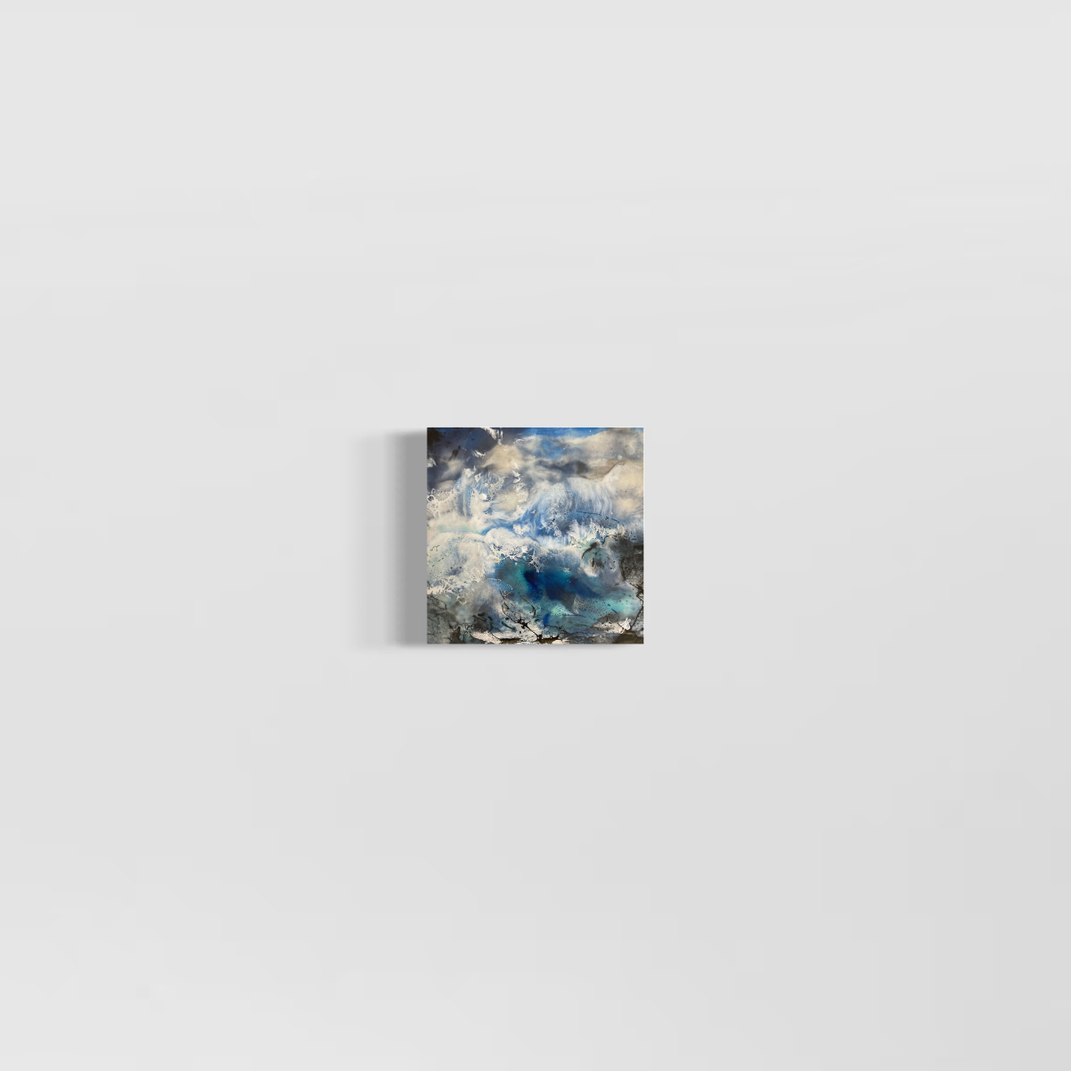 Rhythm Of The Sea No.3 | Seascape | Original Encaustic Painting | Unframed - Jane Spooner Artist