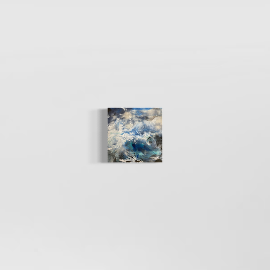 Rhythm Of The Sea No.3 | Seascape | Original Encaustic Painting | Unframed - Jane Spooner Artist
