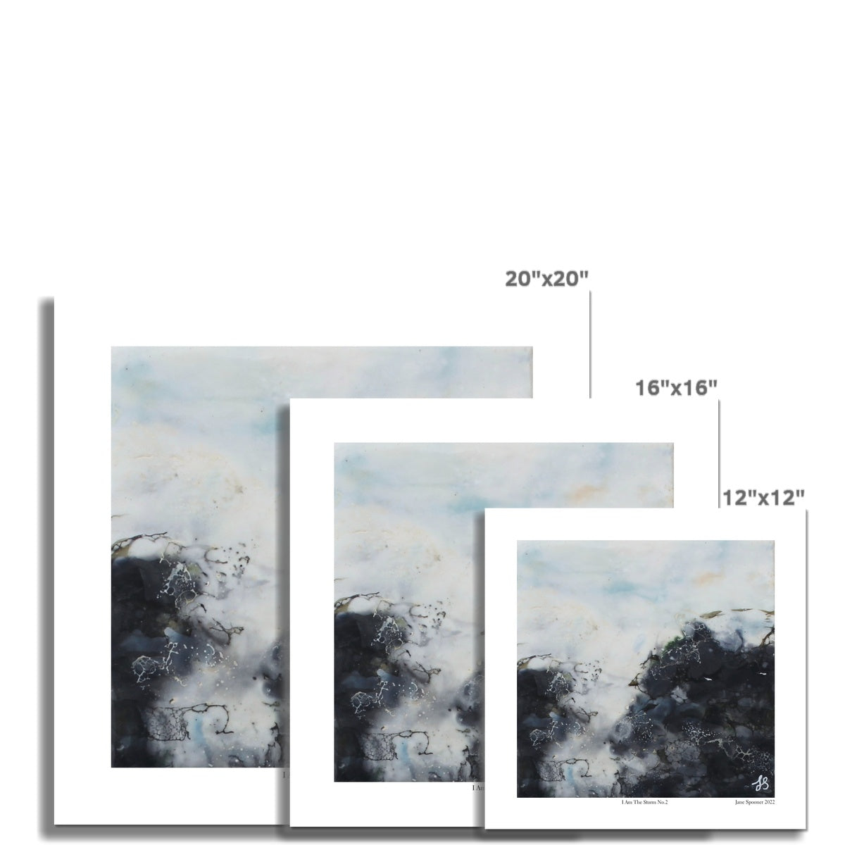 I Am The Storm No. 2 | Fine Art Print | Unframed
