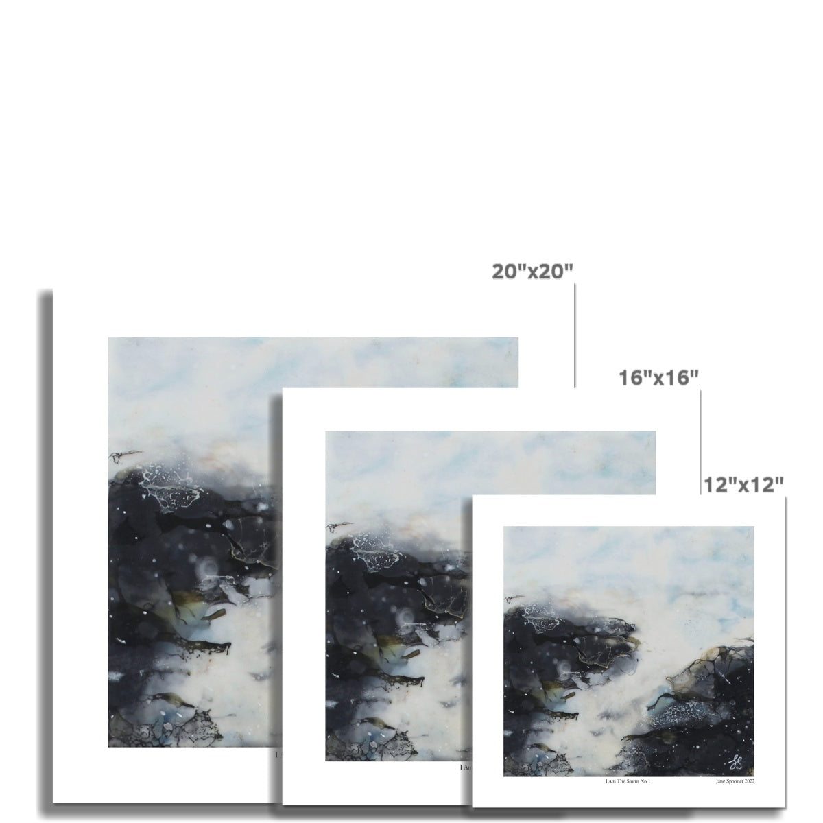 I Am The Storm No.1 | Fine Art Print | Unframed