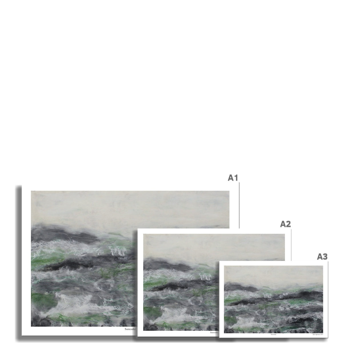 Surrender | Landscape | Fine Art Print | Unframed - Jane Spooner Artist