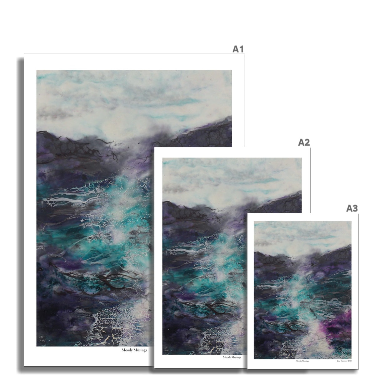 Moody Musings | Landscape | Fine Art Print | Unframed - Jane Spooner Artist