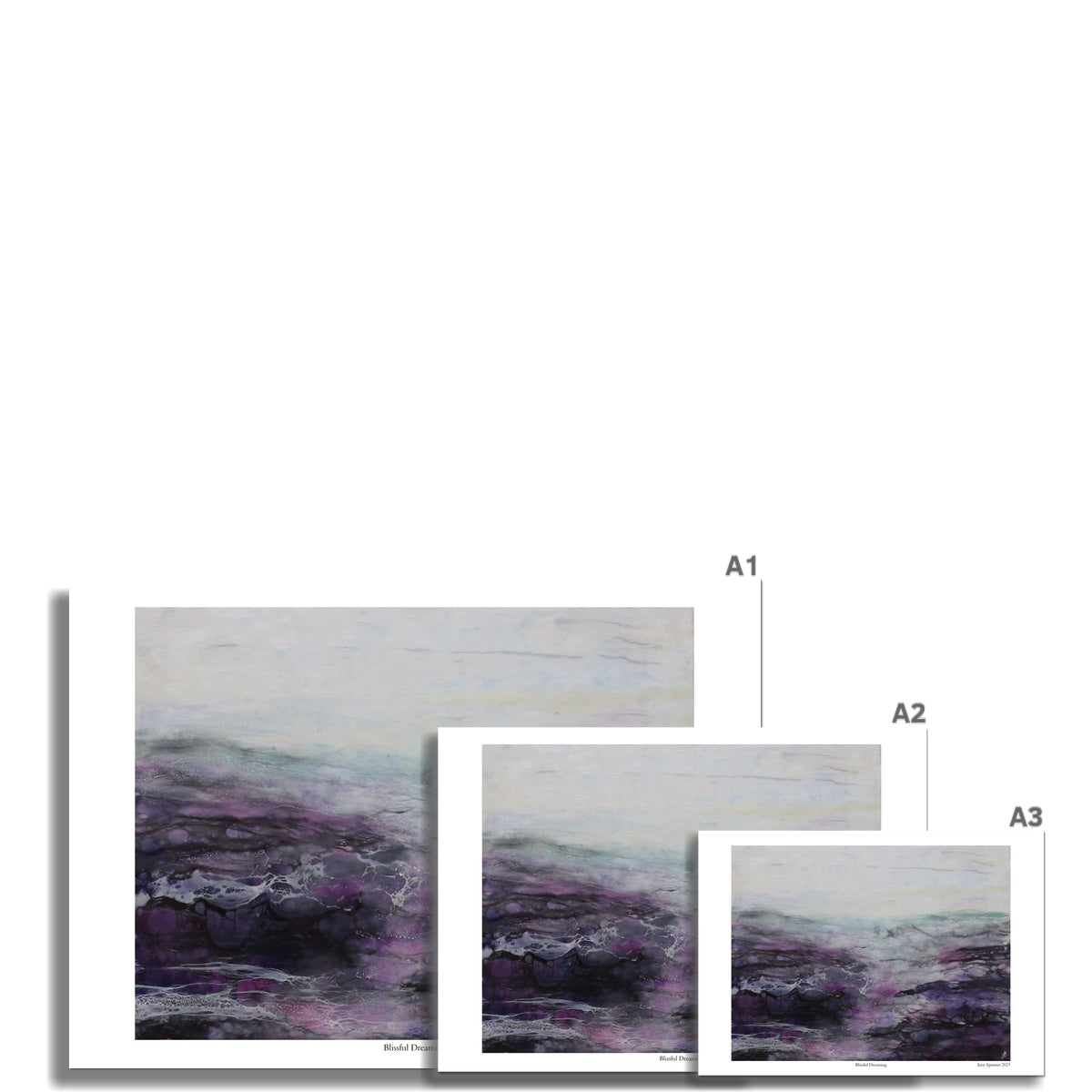 Blissful Dreaming | Landscape | Fine Art Print | Unframed - Jane Spooner Artist