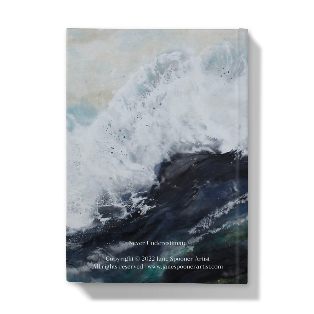 Never Underestimate | Seascape | Hardback | Journal | Notebook