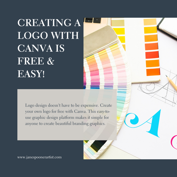 Creating a logo with Canva is free & easy!