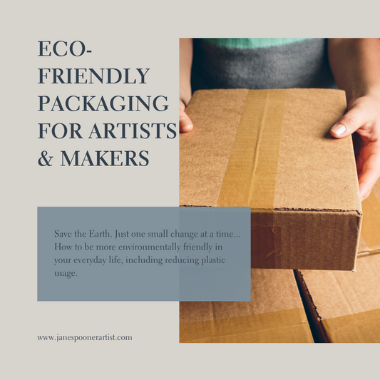 Eco-friendly packaging for Artists & Makers