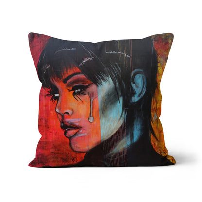 No Crown Needed 02 | Stylised Portraits | Cushion