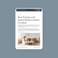 365 Social Media Post Ideas | A Must-Have Resource for Artists and Creatives | Ebook