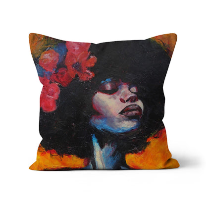 Lost In Music | Stylised Portraits | Cushion