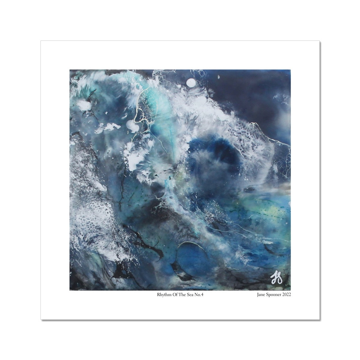 Rhythm Of The Sea No.4 | Seascape | Fine Art Print | Unframed - Jane Spooner Artist