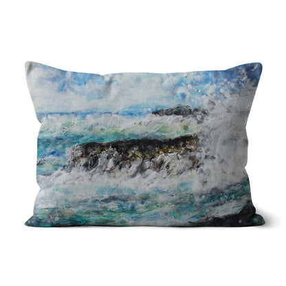 Anchor To Your Strengths | Seascape | Cushion - Jane Spooner Artist