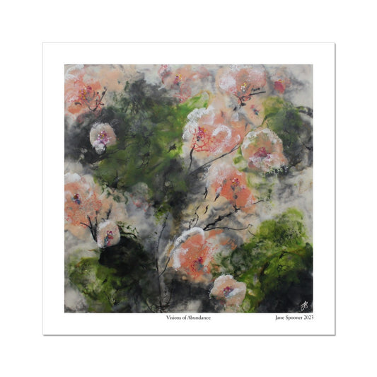 Visions of Abundance | Floral | Fine Art Print | Unframed - Jane Spooner Artist
