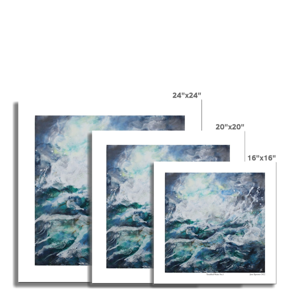 Troubled Water No.1 | Fine Art Print | Unframed