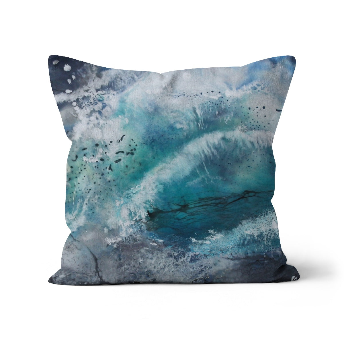 Rhythm Of The Sea No.6 | Seascape | Cushion - Jane Spooner Artist