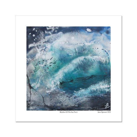 Rhythm Of The Sea No.6 | Seascape | Fine Art Print | Unframed - Jane Spooner Artist
