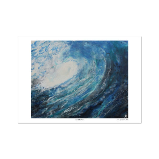 Amidst Chaos | Seascape | Fine Art Print | Unframed - Jane Spooner Artist